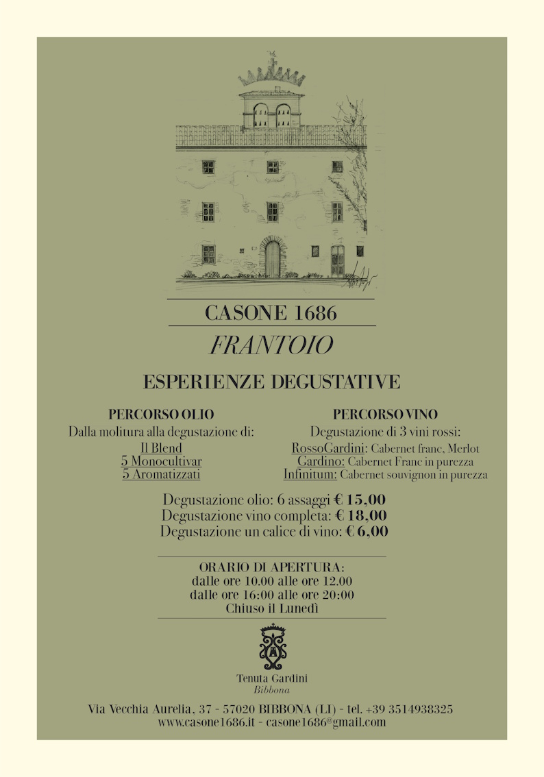 Volantino Degustazioni